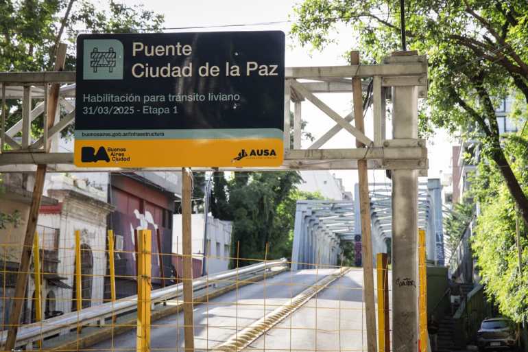 Crece la tensión por el futuro del Puente Ciudad de la Paz