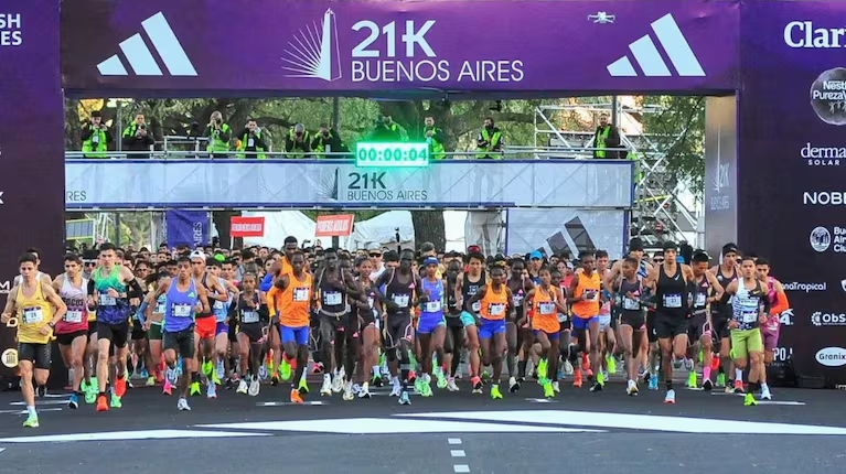 Calles cortadas durante el fin de semana por la Media Maratón de Buenos Aires