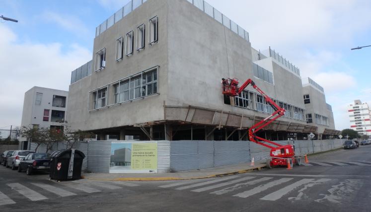 La nueva escuela de Estación Buenos Aires entra en su etapa final