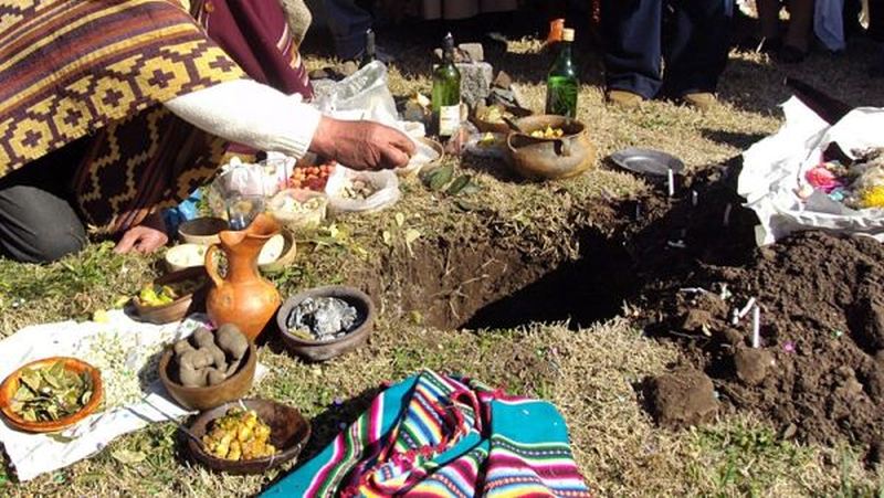 La Pachamama se festeja en Mataderos