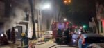 Se incendió un local en La Boca