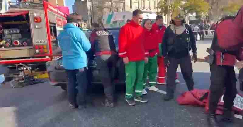 Once: un peatón murió tras ser atropellado por un colectivo frente a Plaza Miserere