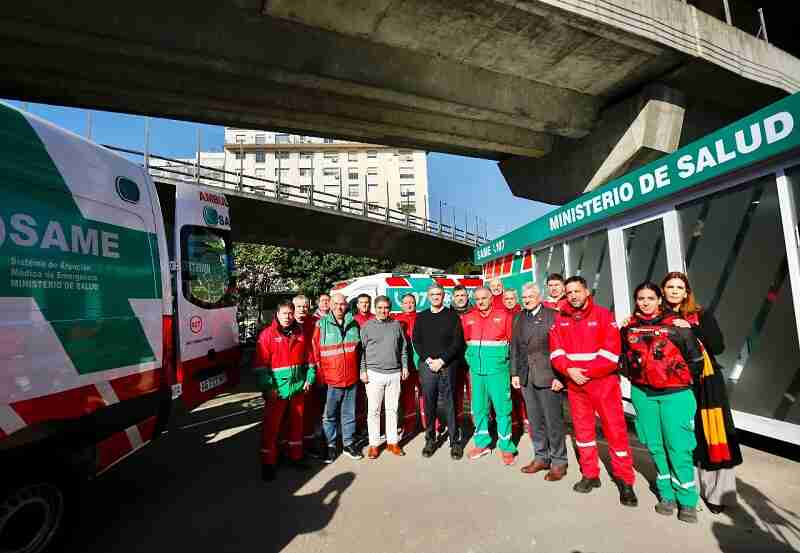 Balvanera: proyectan una base del SAME en la Plaza Manzana 66