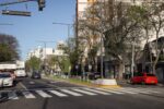 Finalizó la construcción de un boulevard en la avenida Caseros, en el límite de Barracas y Constitución