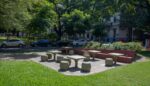 Recoleta: repararon la Plaza de los Maestros y el Pasaje Pizzurno