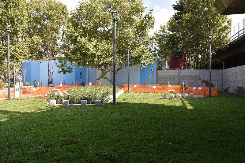 Boedo: ampliaron la plaza que rinde homenaje a la Copa Mundial 2022 ganada por Messi y la Scaloneta