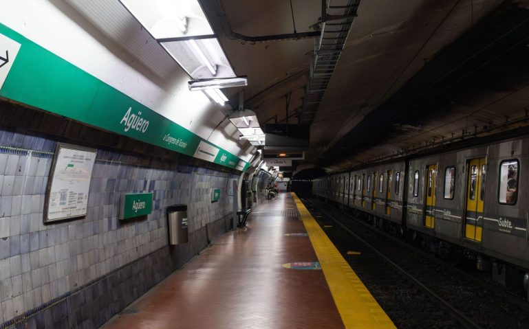 Cierra hoy la estación Agüero por obras de renovación integral