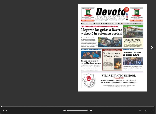 La edición septiembre 2025, para leerla desde cualquier dispositivo