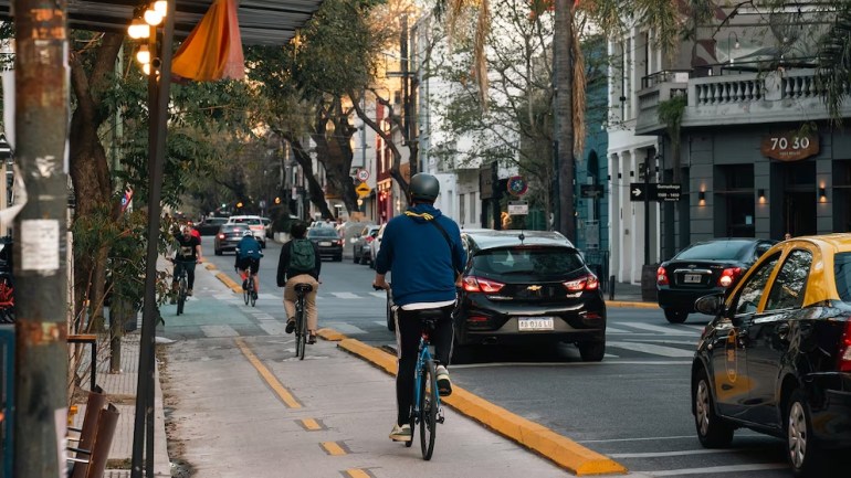 Se terminó la ampliación de la ciclovía de la calle Gorriti