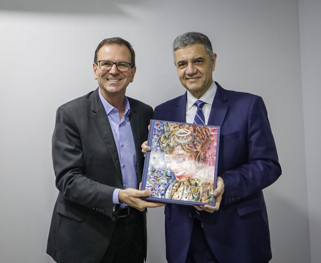 Cooperación entre ciudades: Jorge Macri viajó a Río de Janeiro y fue recibido por el Prefeito Eduardo Paes
