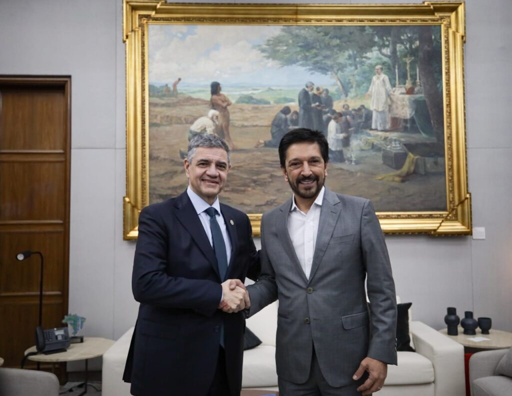 Jorge Macri encabezó una agenda de cooperación en São Paulo