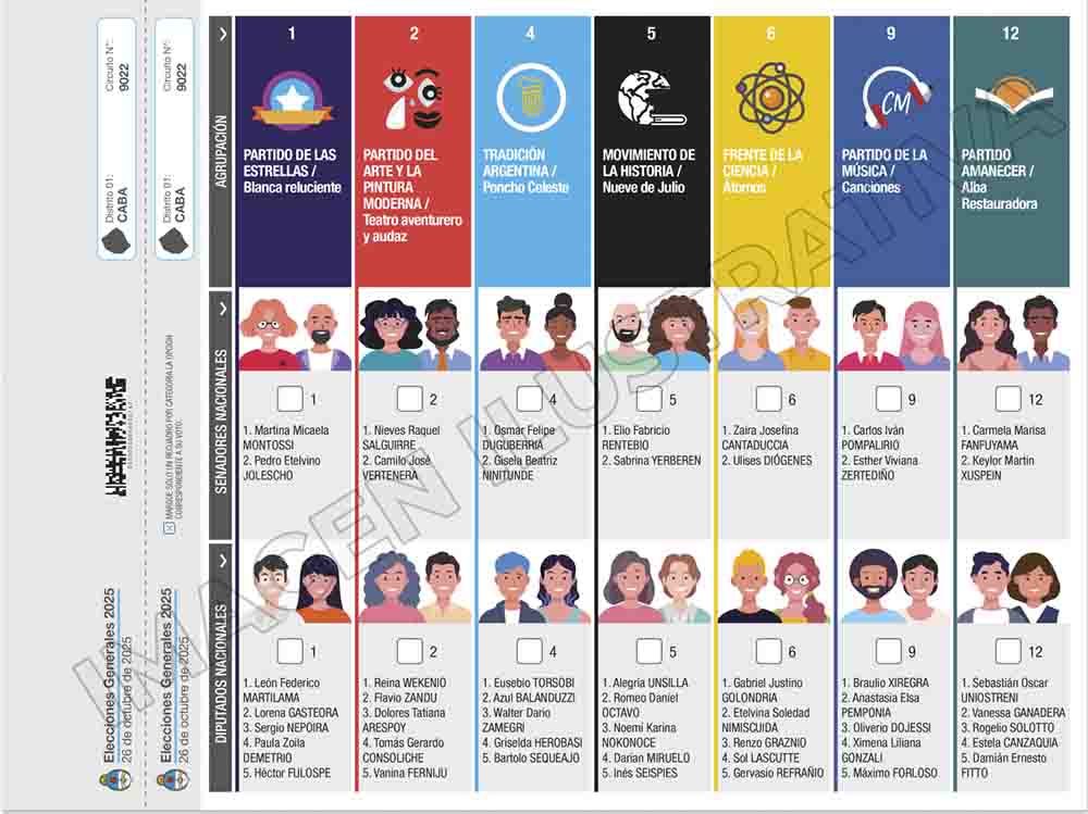Diputados y senadores nacionales por la CABA