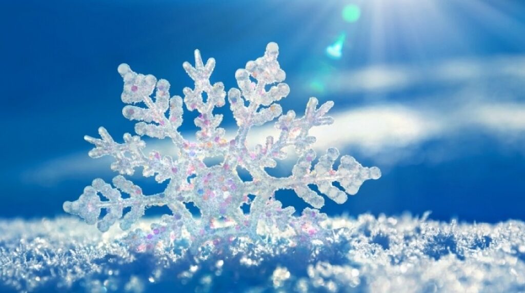 Gotita de agua, copito de nieve