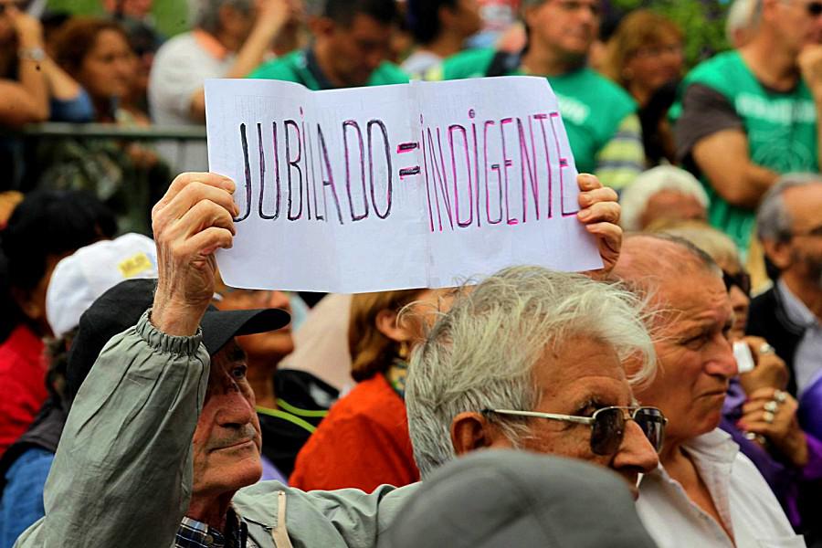 Jubilados anuncian una marcha de Congreso a Plaza de Mayo