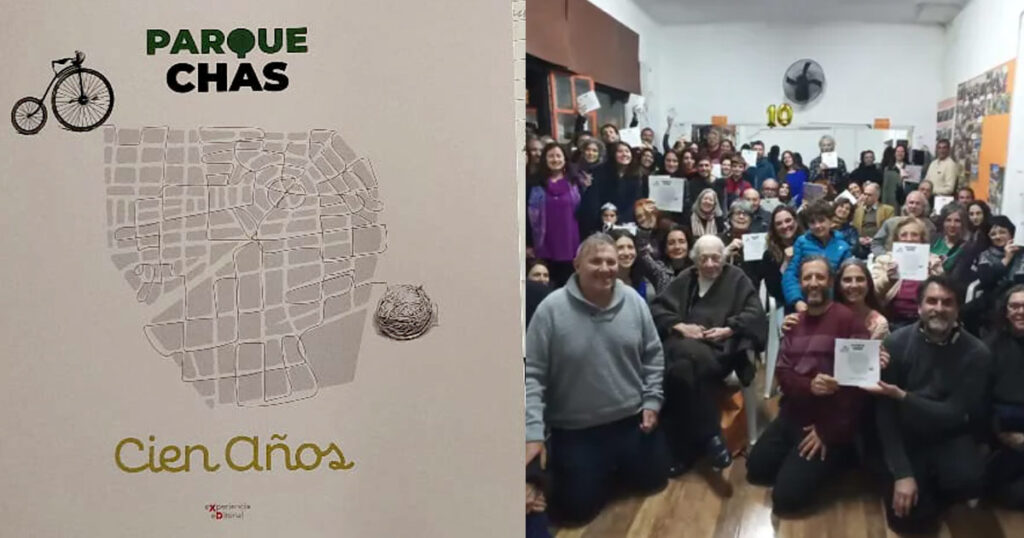 Se presentó el libro de los primeros 100 años de Parque Chas