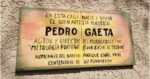 Homenaje de Parque Chas a Pedro Gaeta