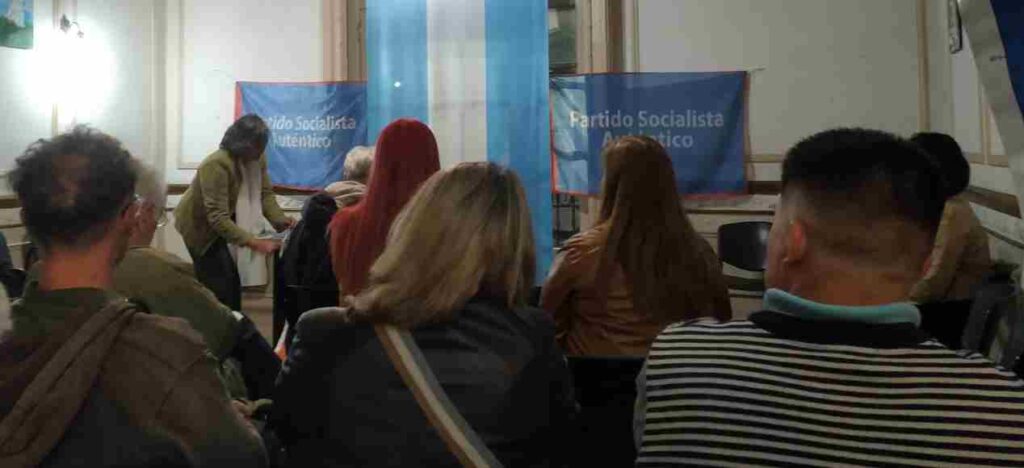 Elecciones: el Partido Socialista Auténtico presentó sus propuestas en la Casa del Pueblo de Balvanera