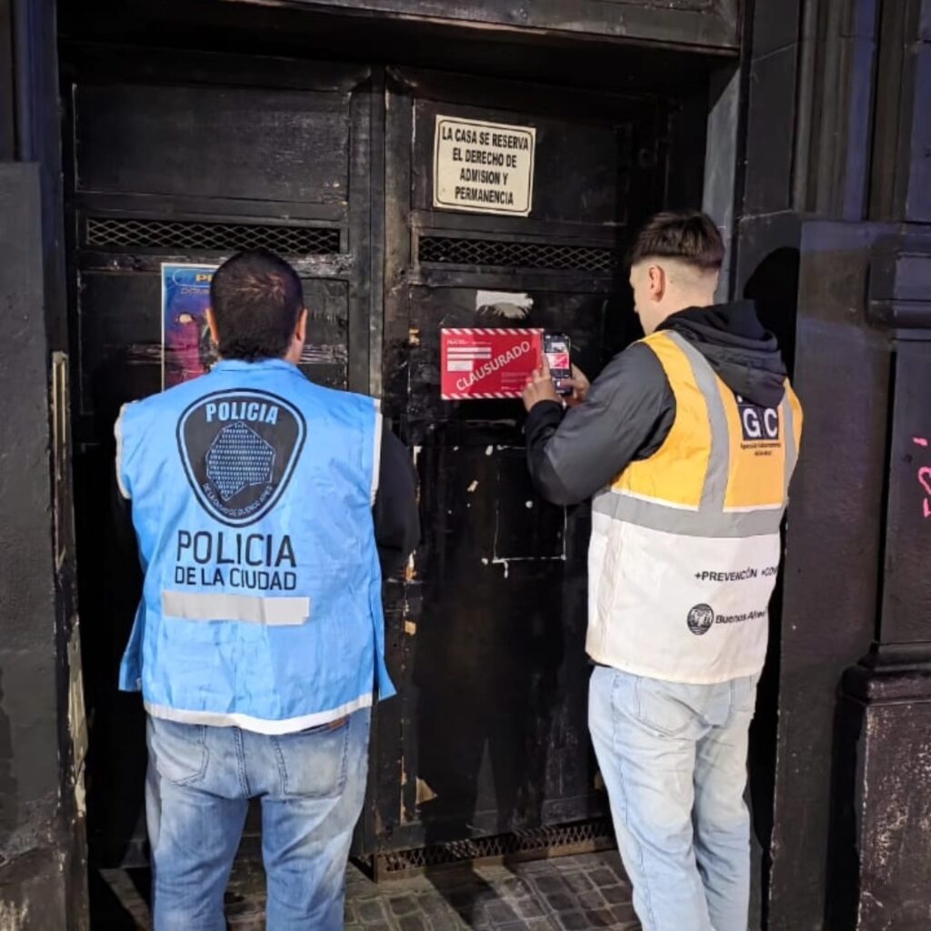 Clausuraron un boliche clandestino en Constitución