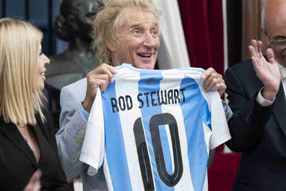 Rod Stewart fue declarado Huésped de Honor por la Legislatura porteña