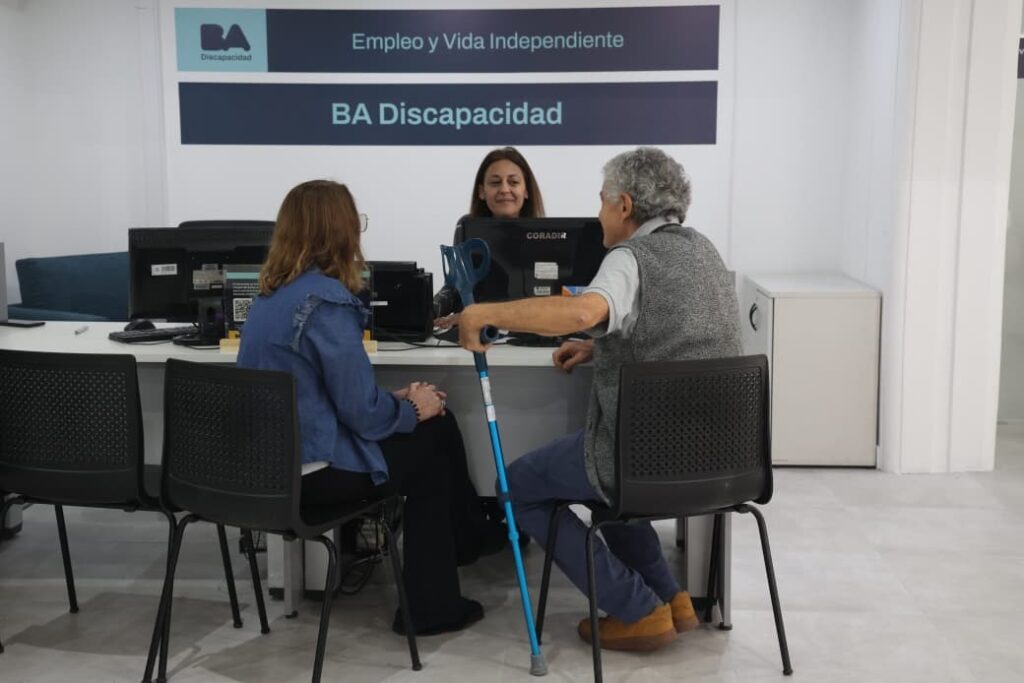 El GCBA abrió el primer Centro de Desarrollo Laboral para Personas con Discapacidad y está cerca de Plaza de Mayo