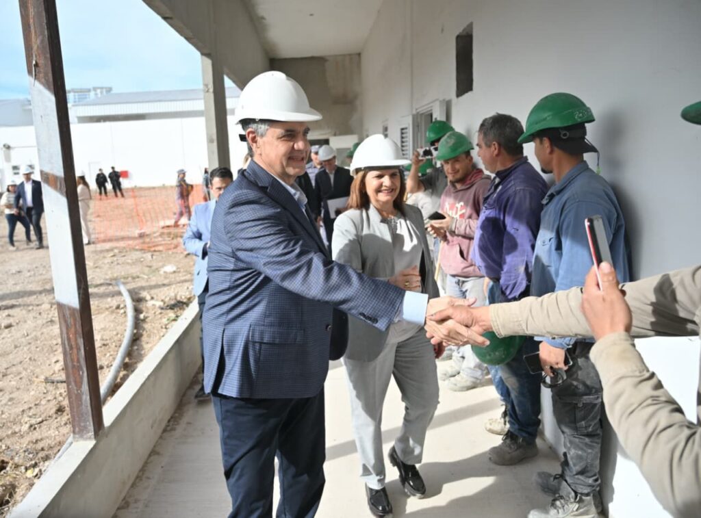 Jorge Macri y Patricia Bullrich visitaron el Centro Penitenciario de Marcos Paz que permitirá cerrar la cárcel de Villa Devoto