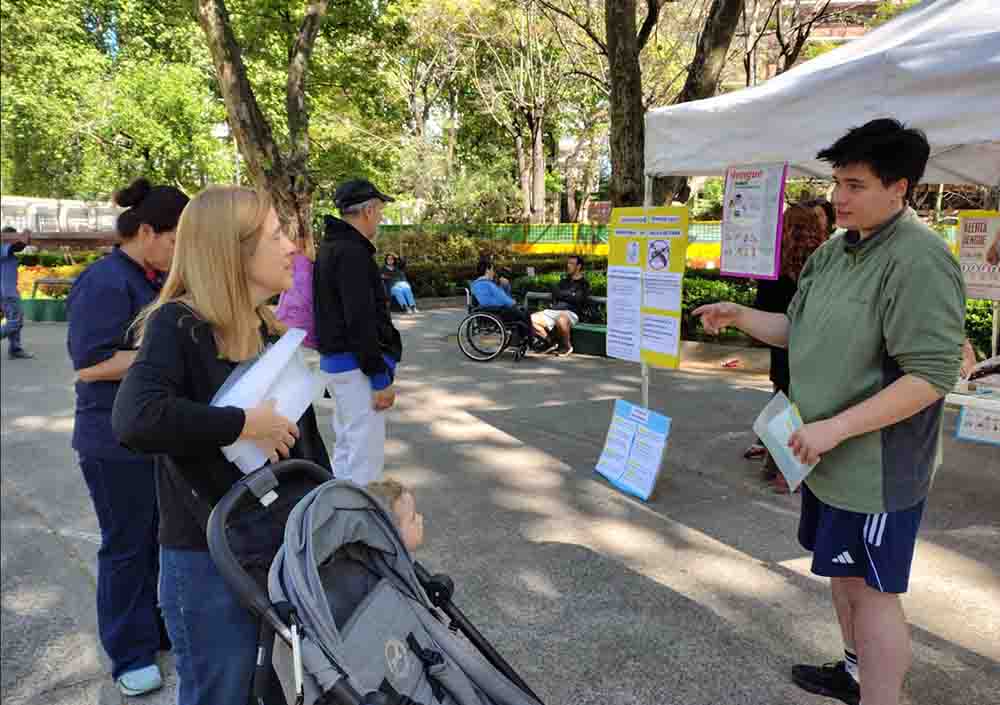 Campaña integral de prevención contra el Dengue en Plaza Almagro