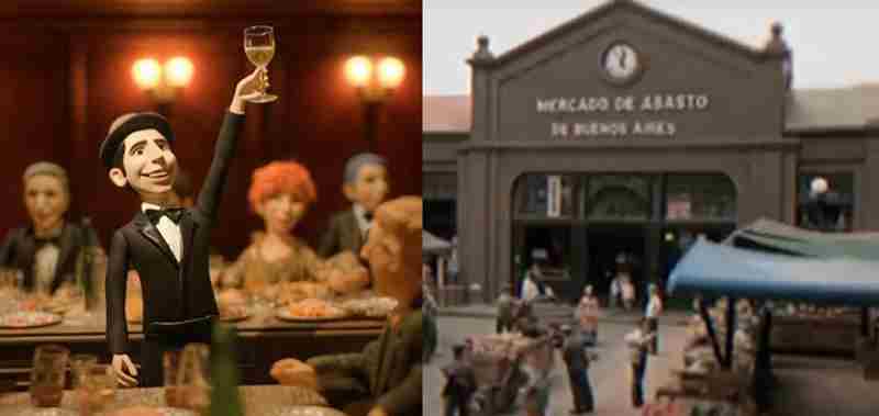 Gratis: por el FIC.UBA proyectan un corto animado de Carlos Gardel y el Abasto en Cinépolis de Plaza Houssay