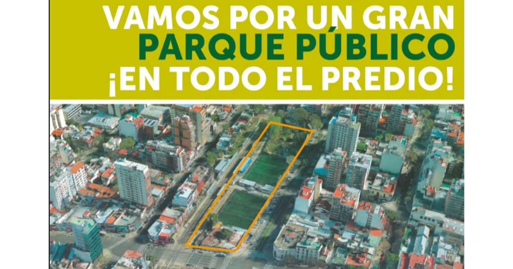 Por un nuevo Parque Público en la Comuna 12