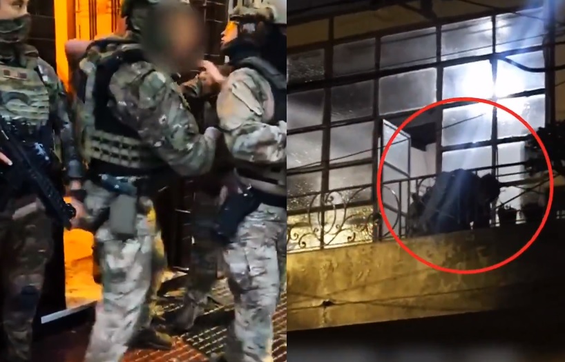 Redujeron con una Taser y detuvieron a un hombre que disparaba desde un balcón de Boedo