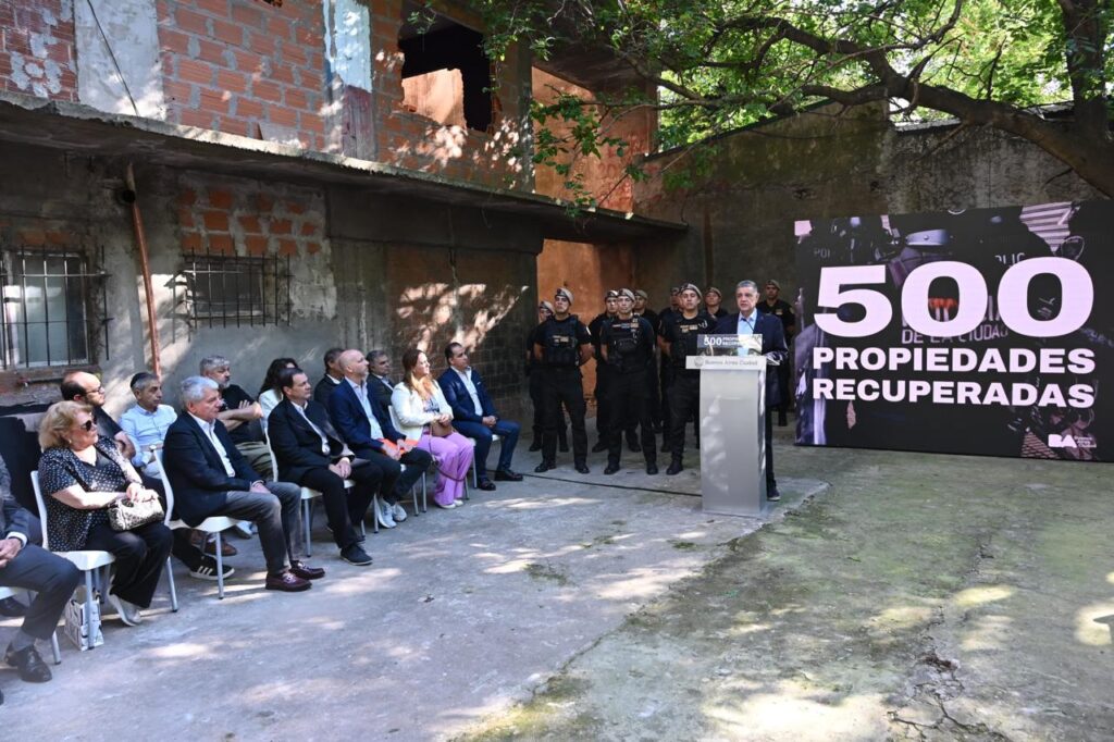 Jorge Macri, en el desalojo 500 desde el Elefante Blanco en Belgrano: “Se había naturalizado convivir con viviendas usurpadas”