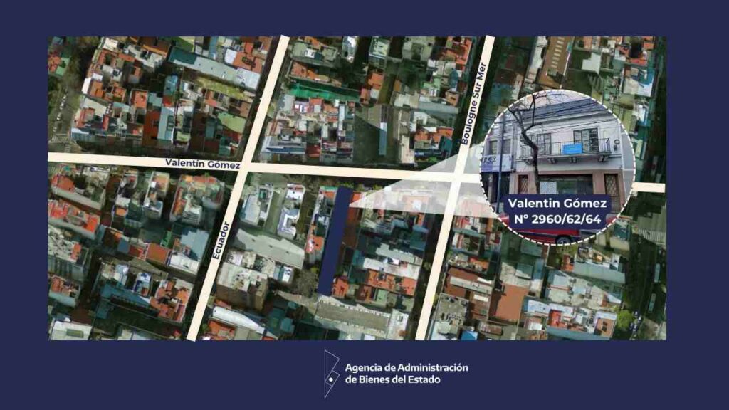 Nación remata un inmueble en el Abasto