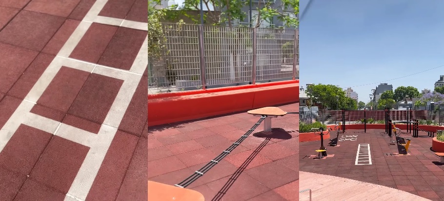 La Comuna 12 inauguró un área deportiva en Monroe y Constituyentes