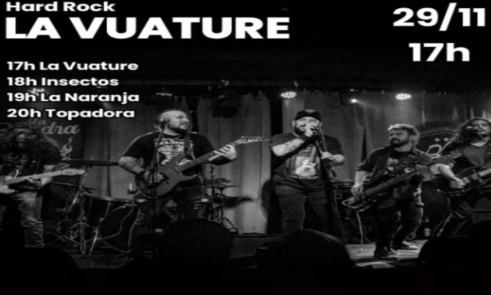 Se viene PA HARD ROCK II en Parque Avellaneda