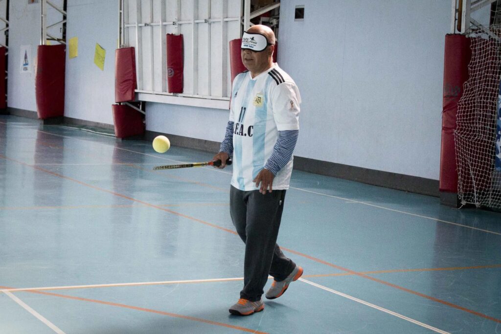 Tercera edición del torneo de Tenis para Ciegos y Disminuidos en el Parque Sarmiento