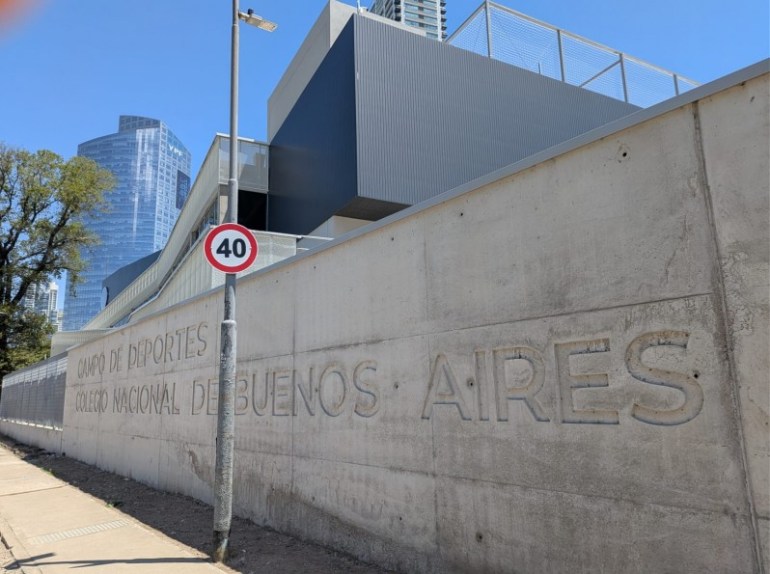 Avanzan las obras del campo de deportes del Nacional Buenos Aires