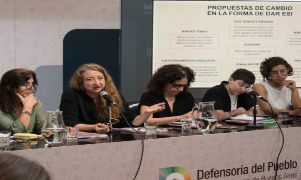 Defensoría del Pueblo destaca el valor y desafíos de la Educación Sexual Integral en escuelas de CABA
