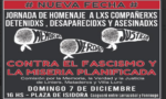Nueva fecha: Homenaje en Plaza Isidora de la Comisión por la Memoria de Liniers Convoca contra Fascismo y Miseria