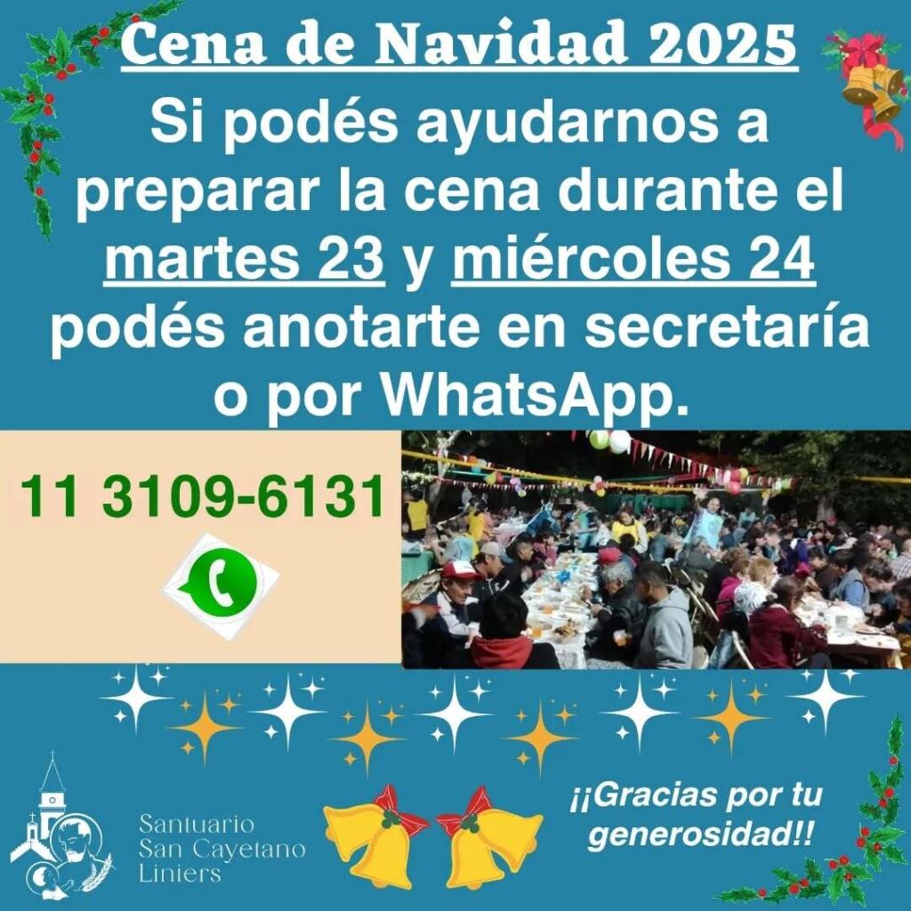 La mesa de Nochebuena de San Cayetano precisa la solidaridad de todos
