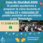 La mesa de Nochebuena de San Cayetano precisa la solidaridad de todos