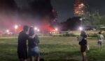 Voraz incendio en Colegiales