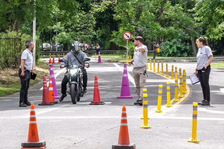 Suman una nueva pista para el examen práctico de motos