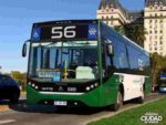 La CNRT multó a la línea 56 de colectivos por recortar su recorrido: no llega a Retiro ni circula por Almagro y Balvanera