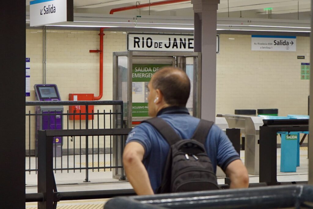 Caballito: reabrió la estación Río de Janeiro de la Línea A de subtes: continúan los trabajos de renovación integral