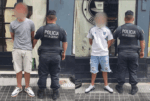 Las cámaras del CMU detectaron y permitieron detener a dos ladrones
