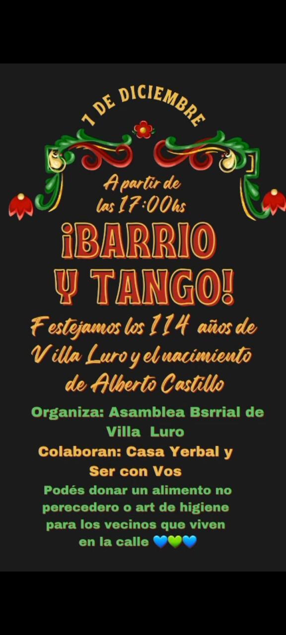 Villa Luro festeja su cumpleaños a puro tango