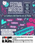 Los artistas del barrio suben a escena