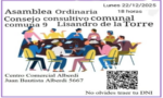 Convocatoria: Asamblea del Consejo Consultivo de la Comuna 9
