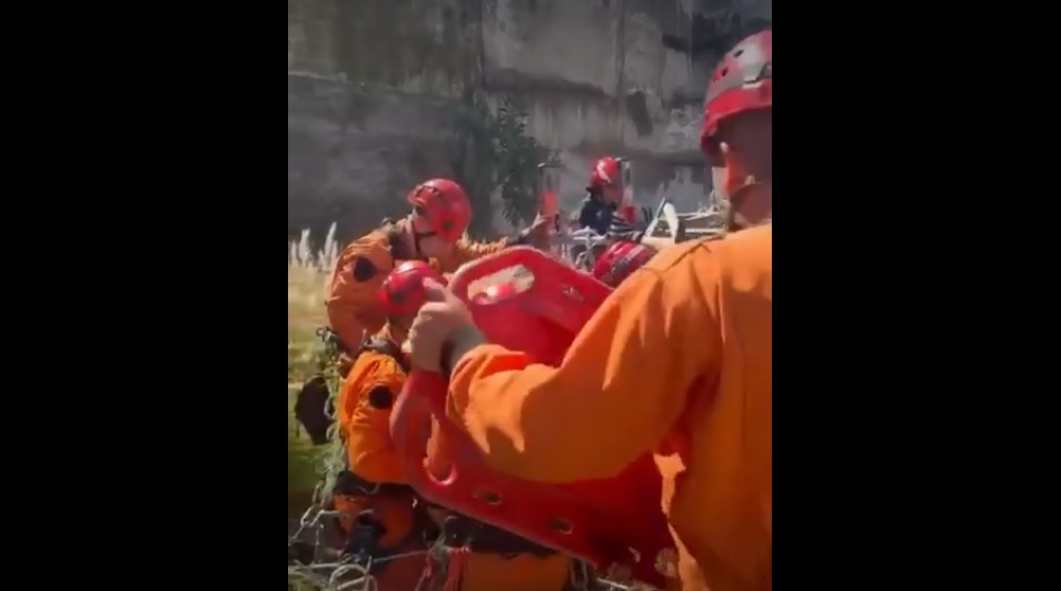 Accidente laboral en Constitución: un obrero cayó a un pozo y sufrió politraumatismos