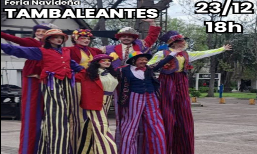 Varieté circense pre navideña en Chacra de los Remedios: show imperdible con Charlina y Los Tambaleantes