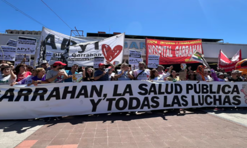 Trabajadores del Garrahan y organizaciones por la discapacidad realizarán abrazo simbólico en Plaza de Mayo